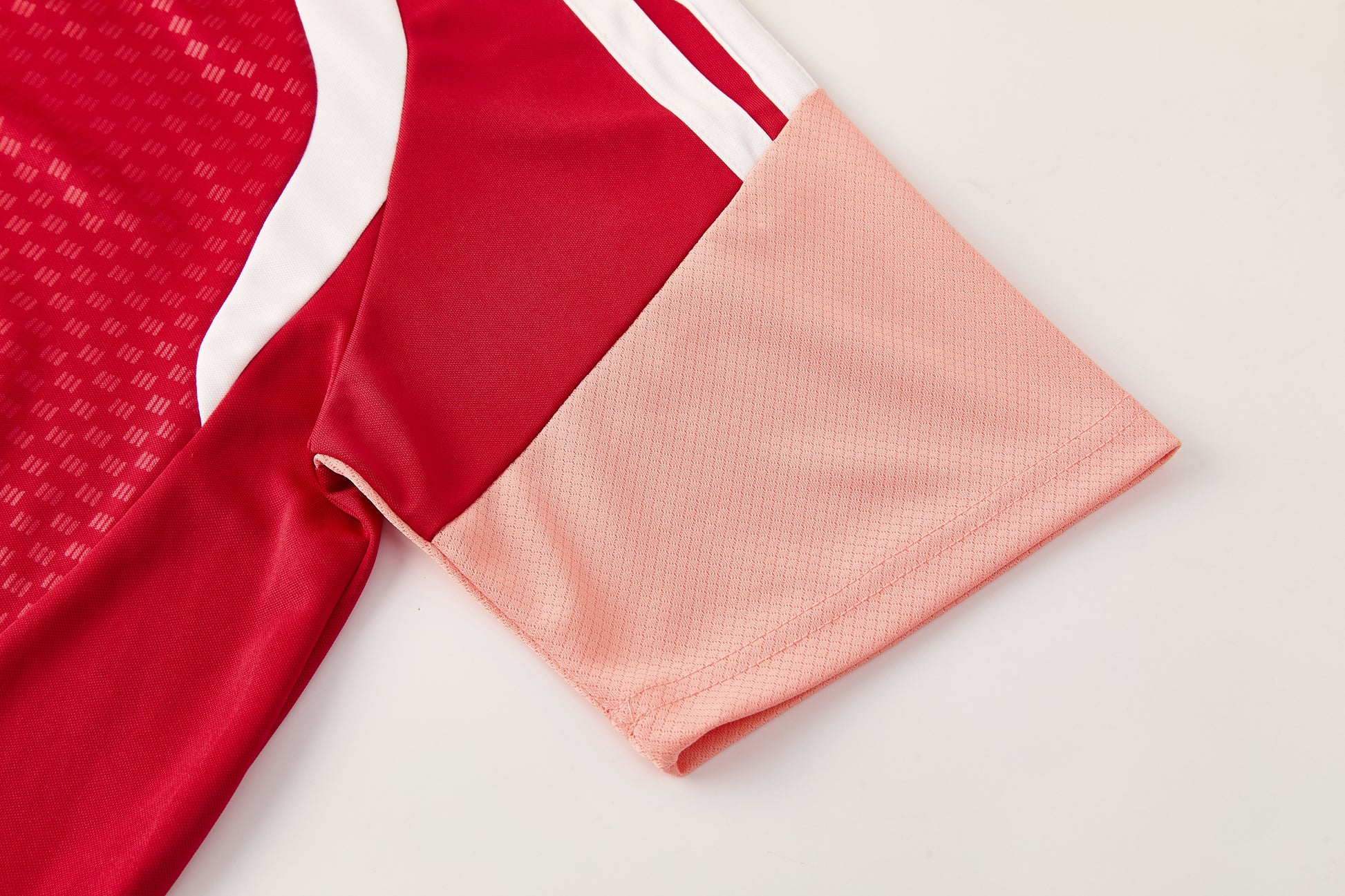 AD12 red short-sleeved suit S-2XL