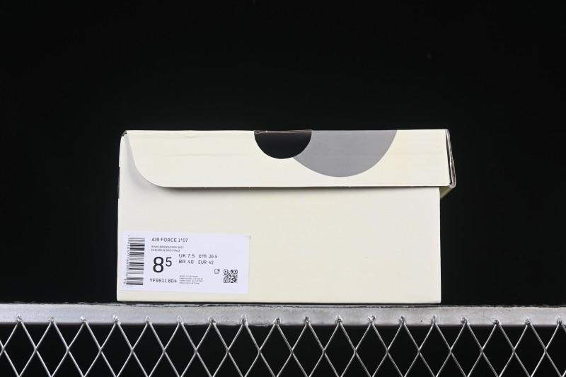 Nike Air Force 1 '07 Low Gucci Collaboration White Brown Green Casual Sneakers - YF9511-804