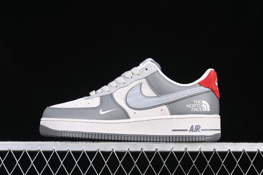 Nike Air Force 1 '07 Low The North Face x CDG Light Grey Casual Sneakers - DM6688-050