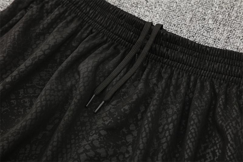 25/26 Barcelona Black Joint Edition Half Zipper Jacket+Long Pants