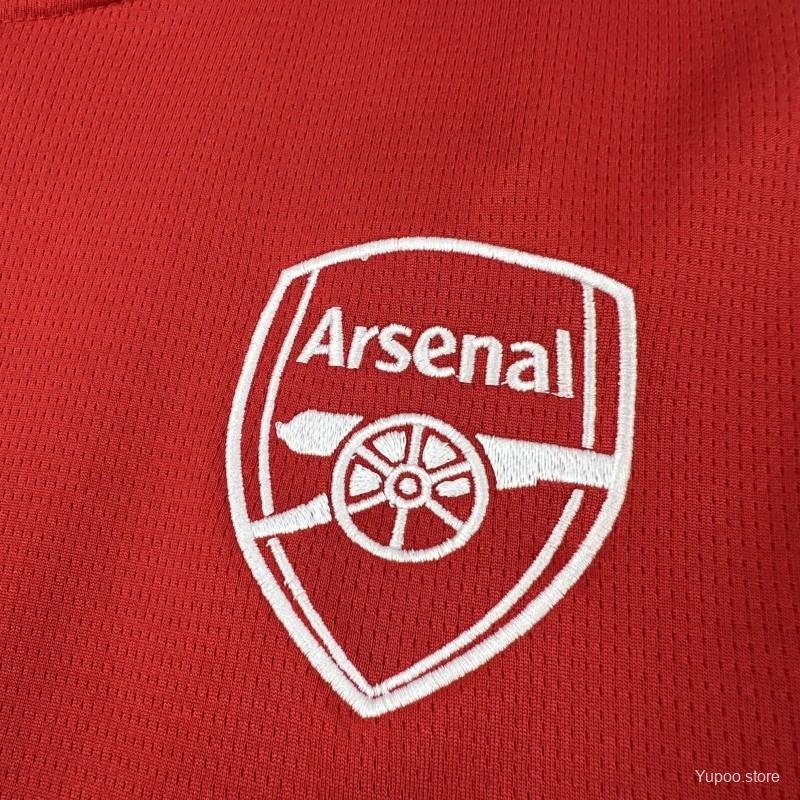 26/27 Arsenal Home Jersey With Champions Printing