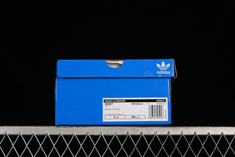 Adidas Originals Gazelle Indoor Retro Casual Anti-Slip Wear-Resistant Low-Top Sneakers - IE8407