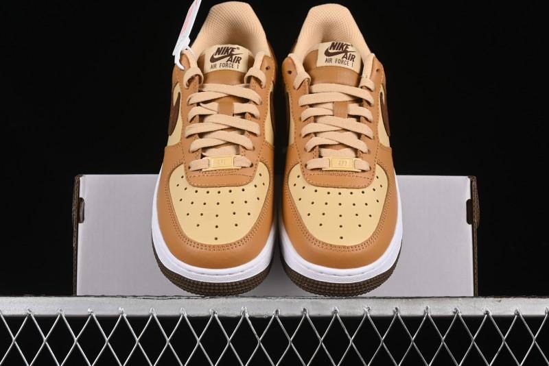 Nike Air Force 1 '07 Low Casual Sneakers with Full-Length Air Cushion - HQ3905-200