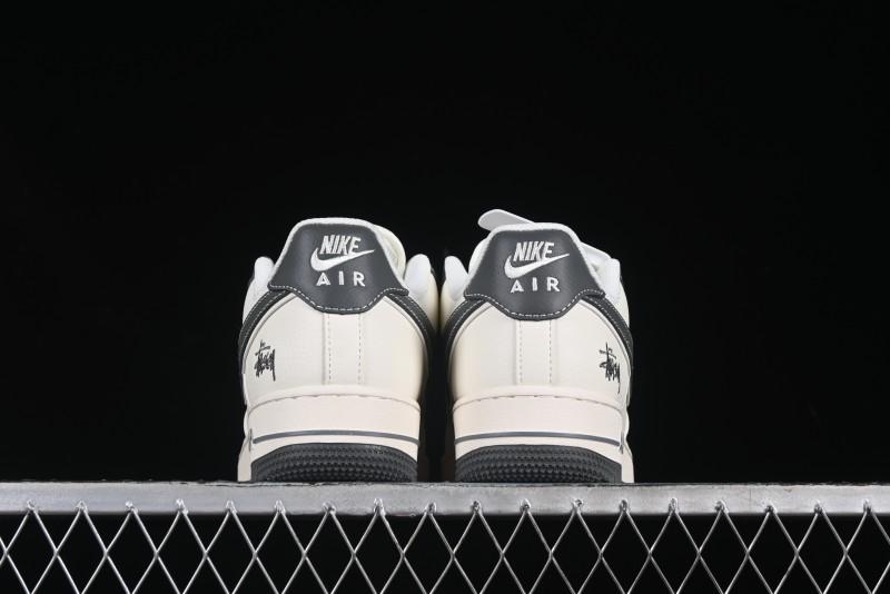 Nike Air Force 1 '07 Low Stussy Collaboration Granite Grey Low-Top Casual Sneakers - XZ6188-226