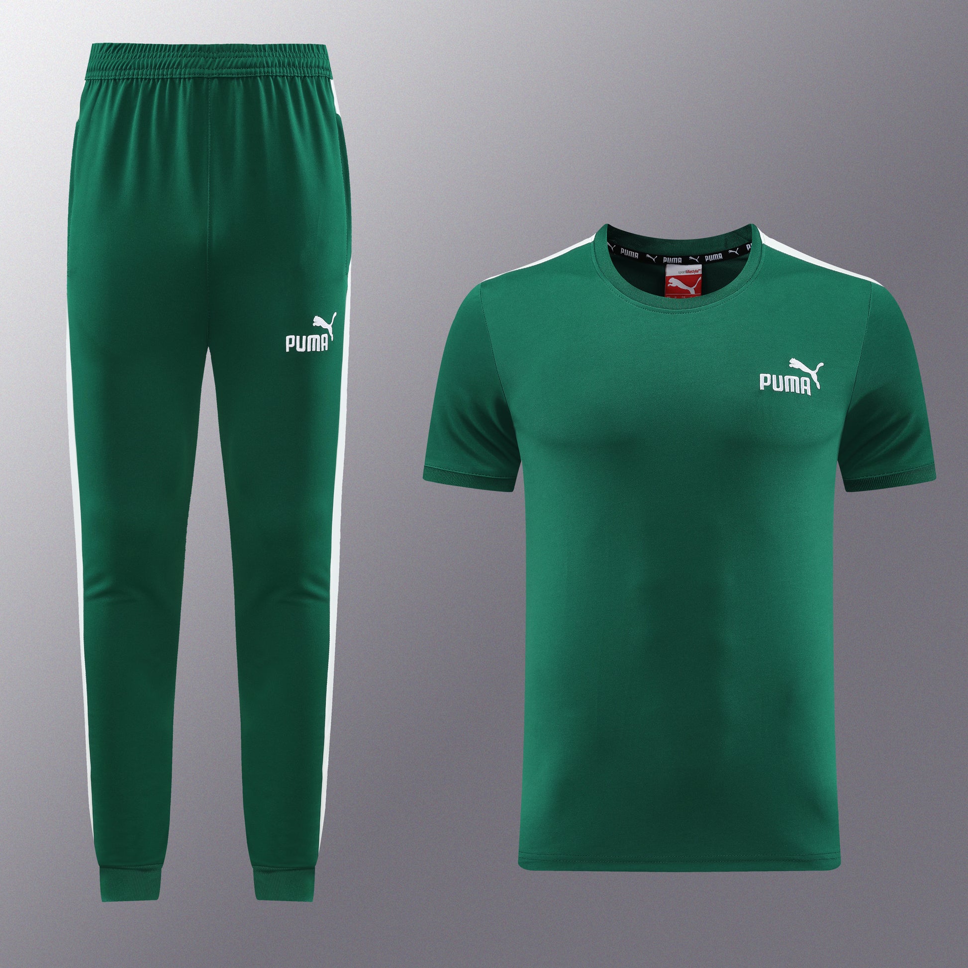 PD01 green trousers suit S-2XL