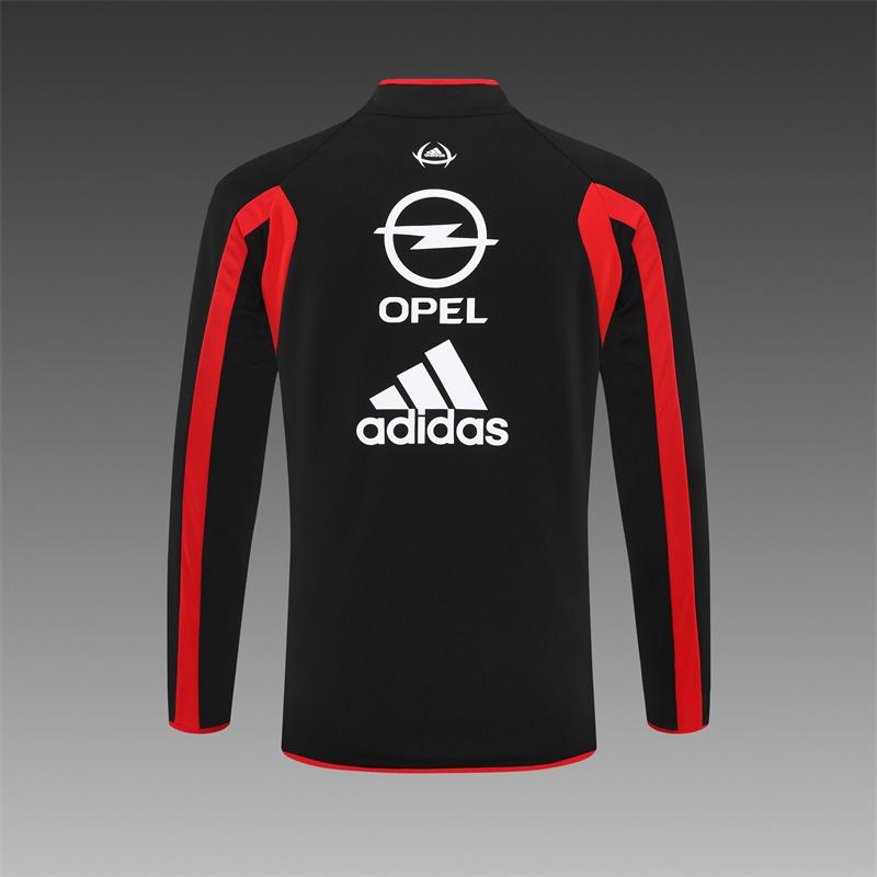 Retro 05/06 AC Milan Black Half Zipper Jacket