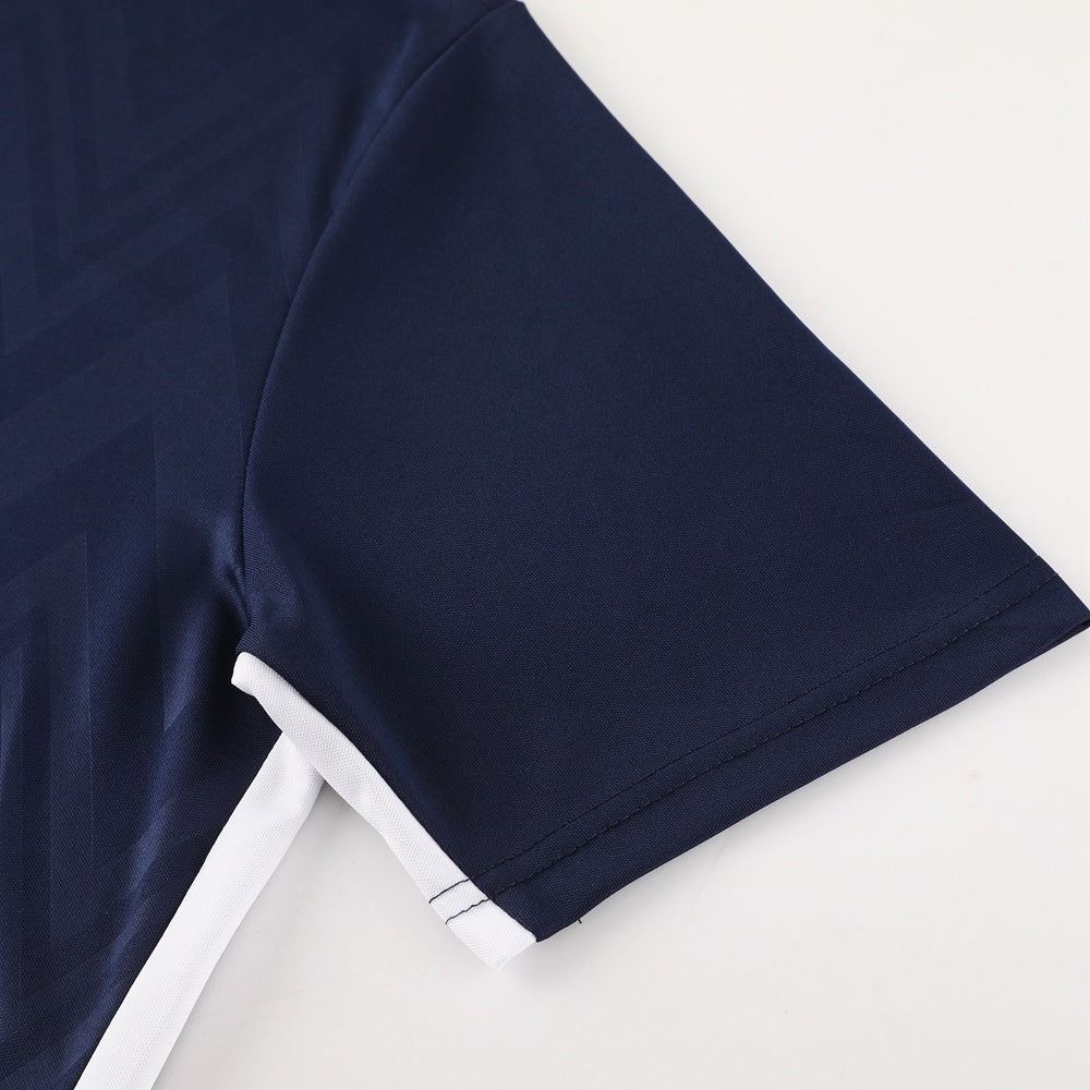 ND06 sapphire blue shorts suit S-2XL