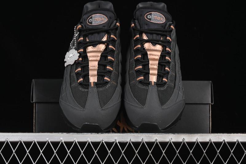 Nike Air Max 95 Retro Cushioned Running Shoes - HQ6457-001