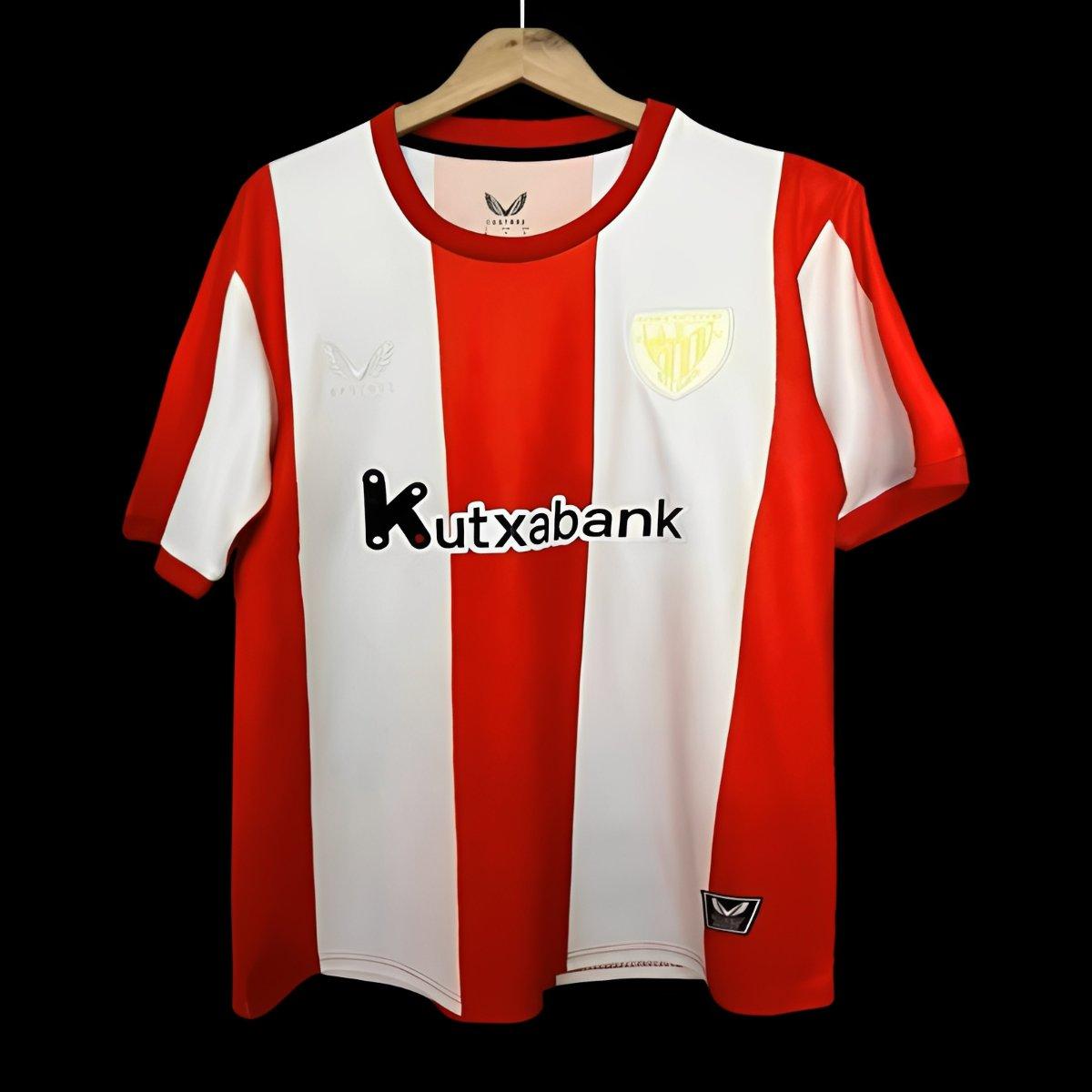 25/26 Athletic Club Bilbao Vintage Remake Home Jersey