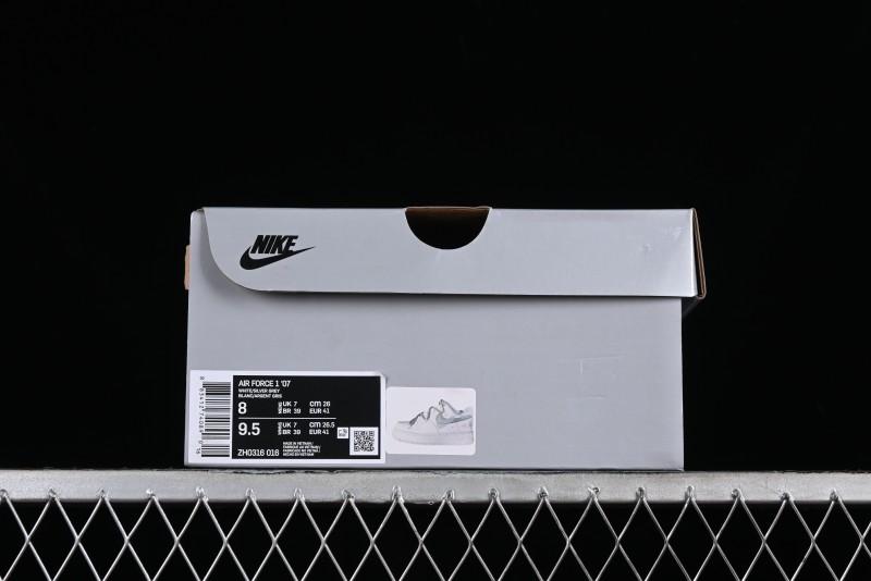 Nike Air Force 1 '07 Low Custom Anime Theme Spray-Painted Swoosh Casual Sneakers - ZH0316-016