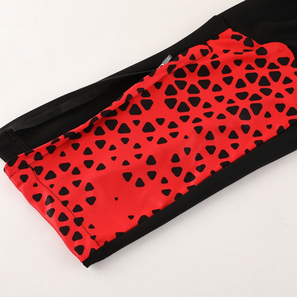 PD02 red trousers suit S-2XL