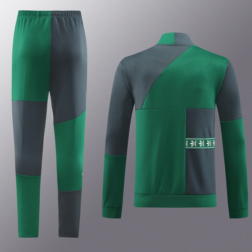 AJ12 green suit S-2XL