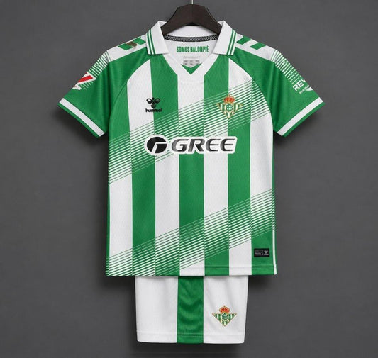 26/27 Kids Real Betis Home Jersey