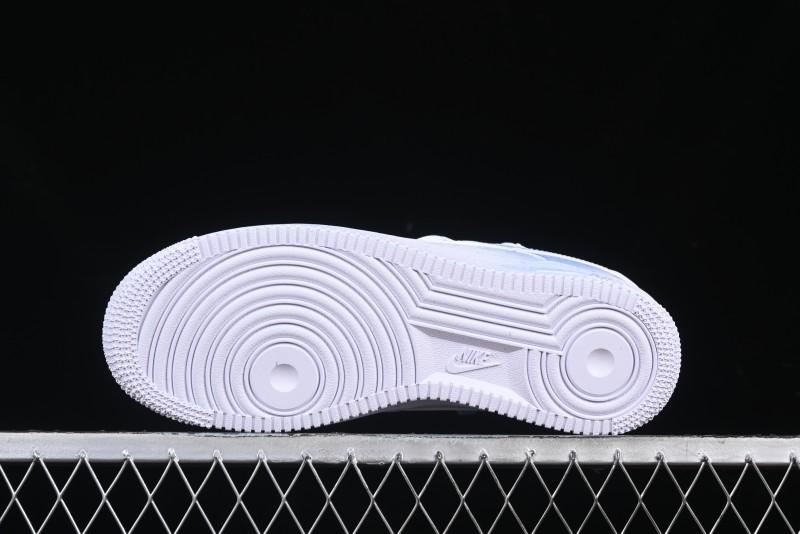 Nike Air Force 1 '07 Low Snow Tie-Dye Casual Sneakers with Lace-Up Closure - ZH0316-057