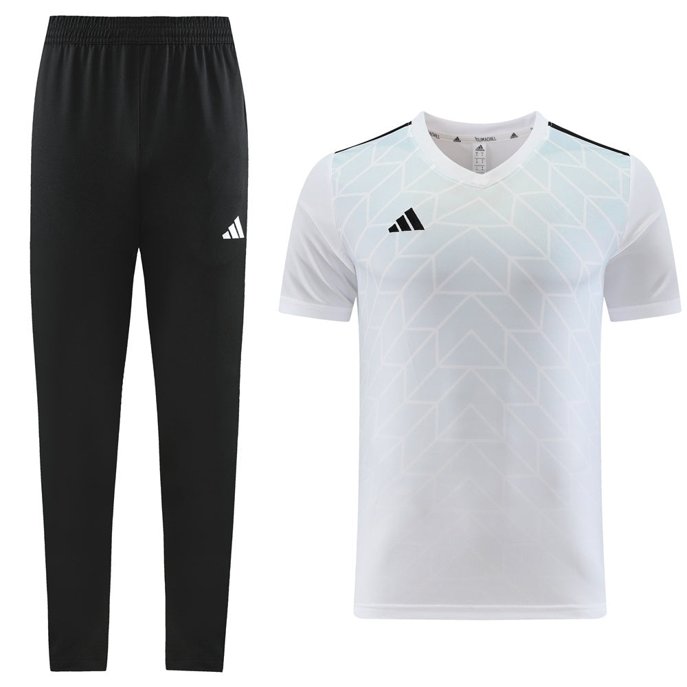 AD05 white trousers suit S-2XL