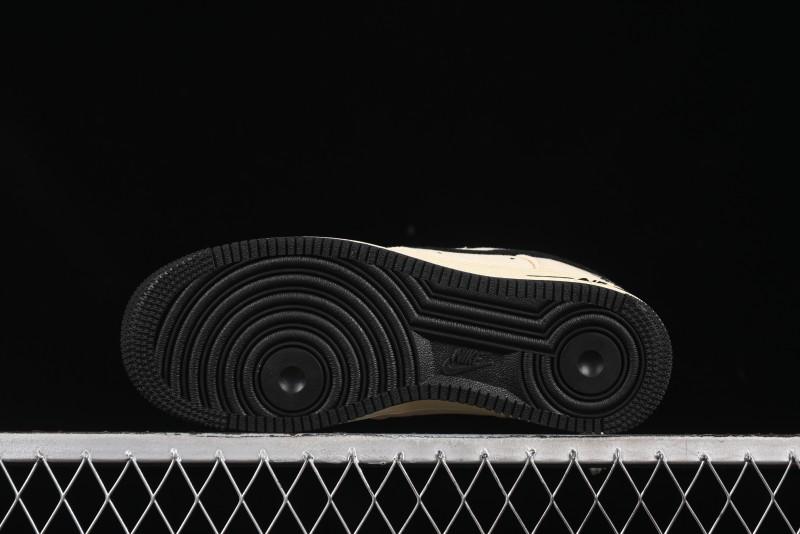 Nike Air Force 1 '07 Low Stussy Collaboration Hemp Low-Top Casual Sneakers - XX3168-153
