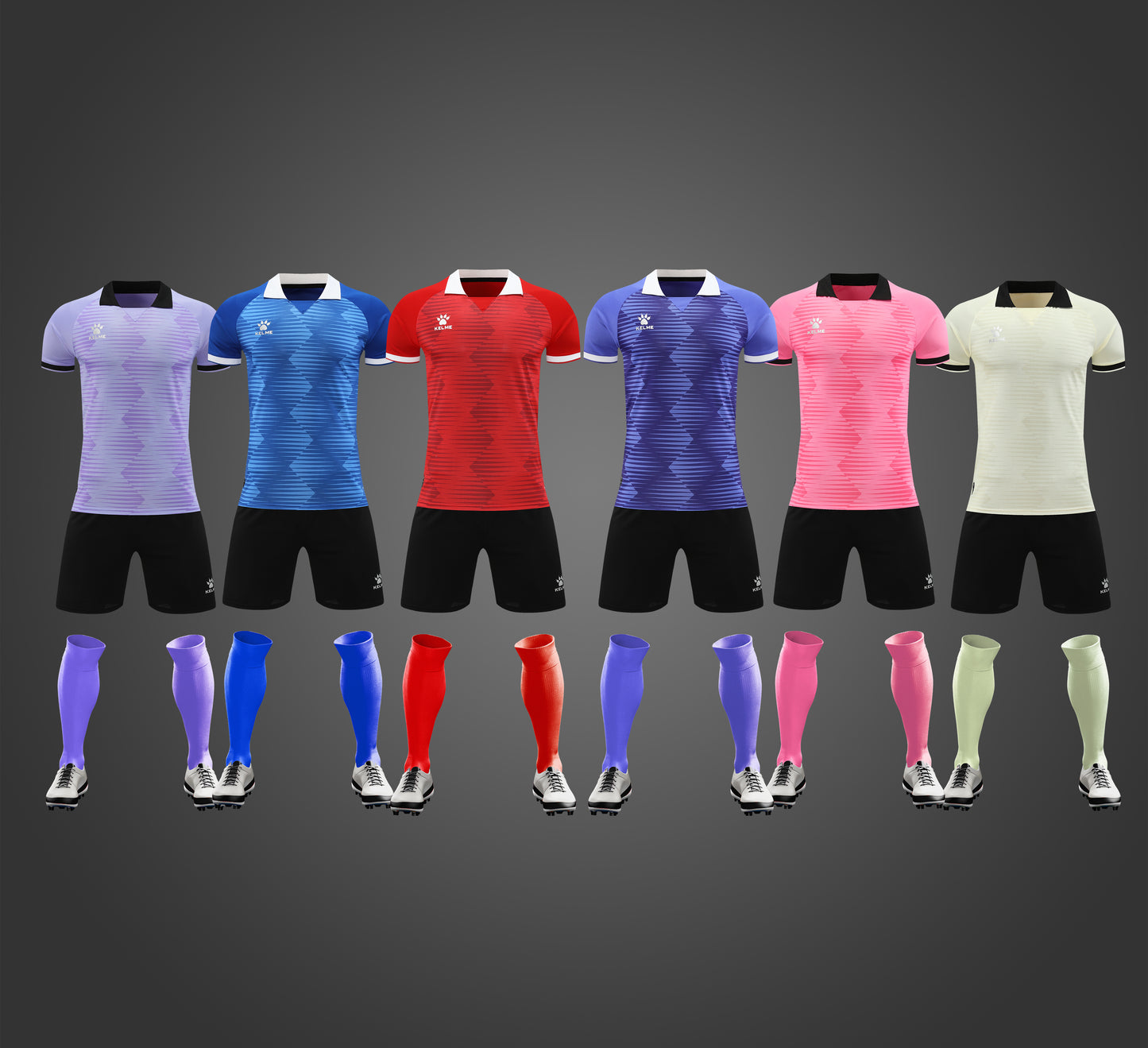 ZB8001 Kalmei set, 6 colors, 3XS-4XL