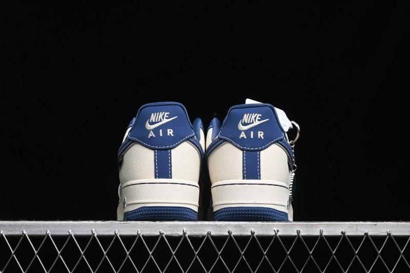 Nike Air Force 1 '07 Low Violent Bear Collaboration - Grey Beige Blue Low-Top Casual Sneakers - KK1988-017
