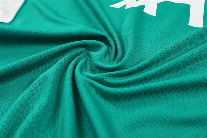 25/26 Liverpool Green Short Sleeve with XS Short Sleeve Jersey+Shorts