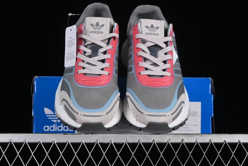 Adidas Retropy P9 GW9333 Running Shoes with Thick Popcorn Sole