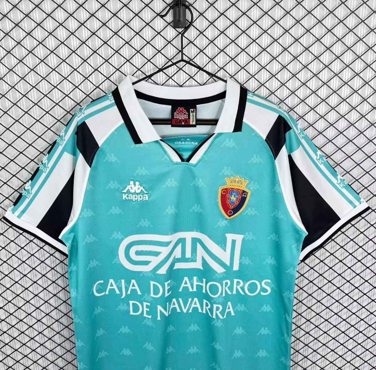 Retro 95/96 Osasuna Away Blue Jersey