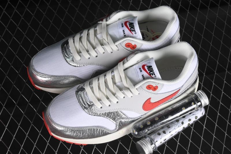 Nike Air Max 1 Retro Running Shoes with Half-Sole Air Cushion - HF7746-100
