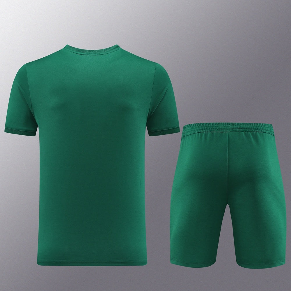 PD01 green shorts suit S-2XL