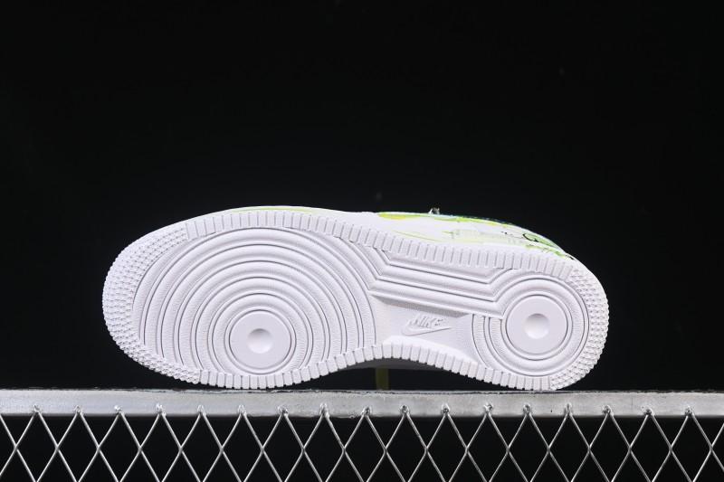 Nike Air Force 1 '07 Low Capricorn Hand-Painted Doodle Zodiac Series Casual Sneakers - 1222119