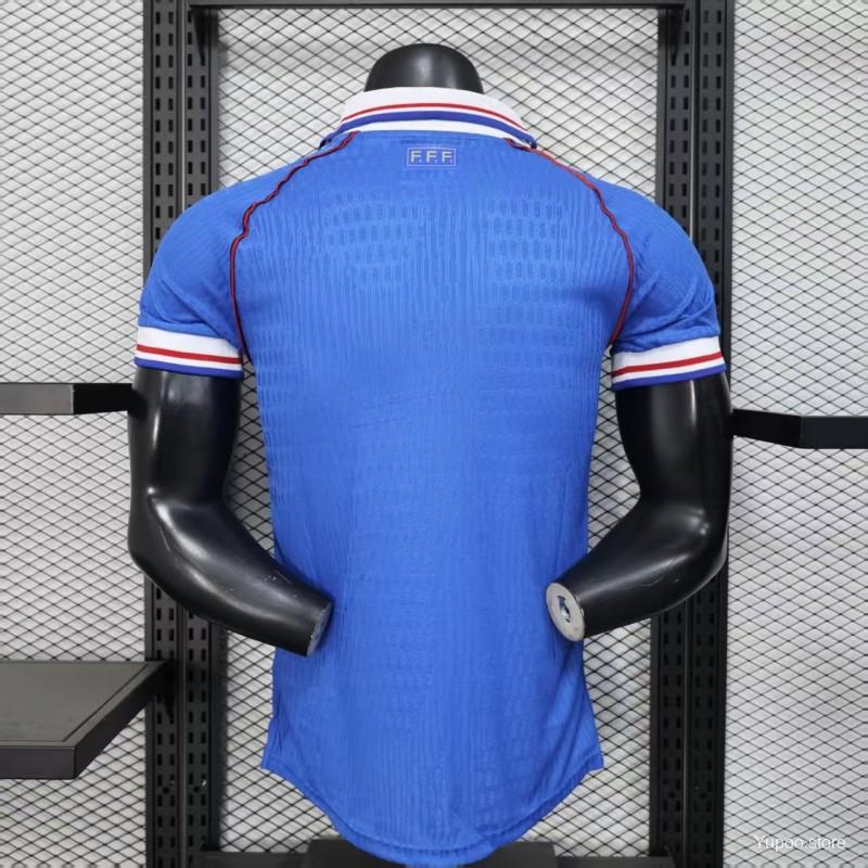 Player Version 1998 France Home Jersey