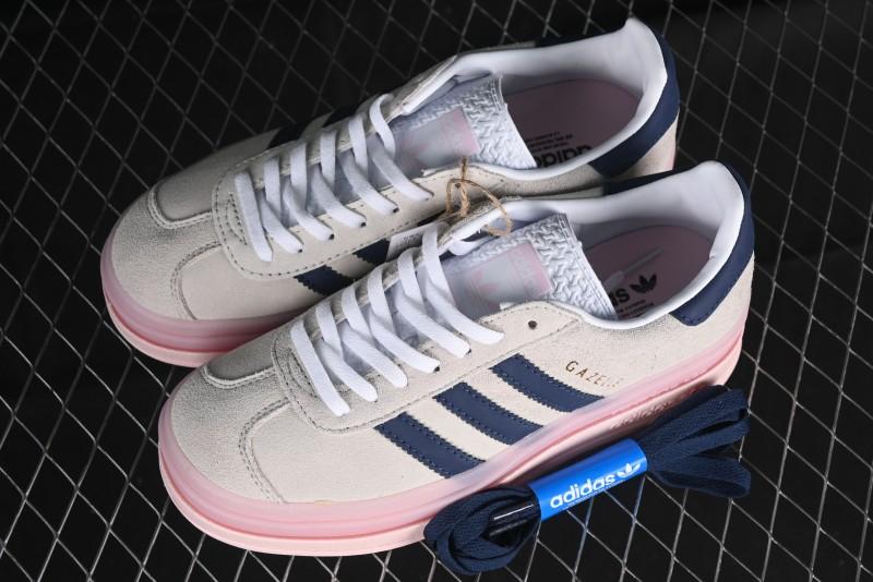 Adidas Originals Gazelle Bold IE6508 Low-Top Sneakers with Thick Sole for Casual Wear, Non-Slip and Durable - IE6508