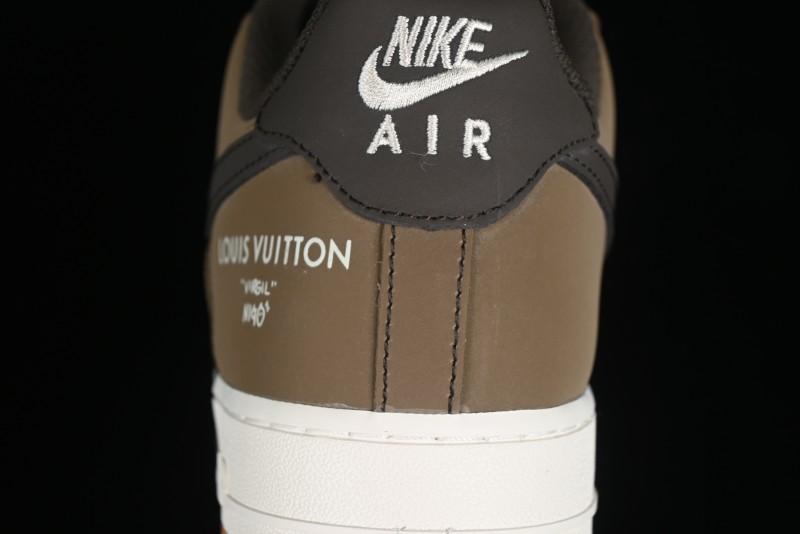 Nike Air Force 1 '07 Low LV Collaboration - Light Brown Casual Sneakers - BA8806-224