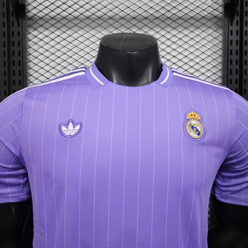 Player Version 25/26 Real Madrid Purple Adidas Original Jersey