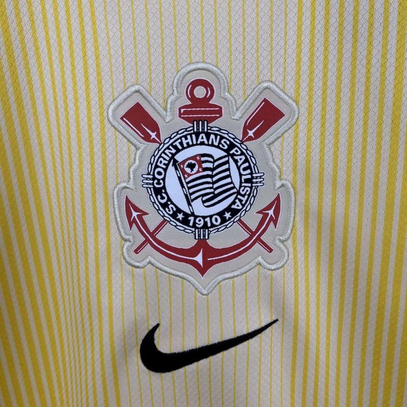 2025/26 Corinthians Yellow Goalkeeper Jersey