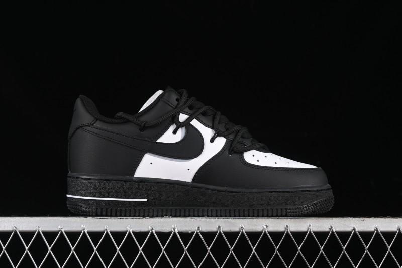 Nike Air Force 1 '07 Low Retro Street Spray White Peach Bubble Casual Sneakers - ZH0316-038