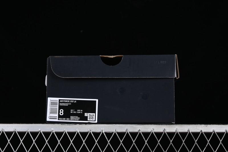 Nike Air Force 1 '07 Low Silver Swoosh Casual Sneakers - HQ1180-001