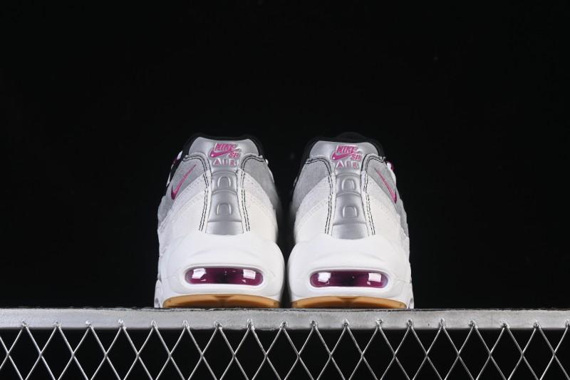 Nike Air Max 95 Retro Cushioned Running Shoes with Air-Sole Unit - HF7545-100