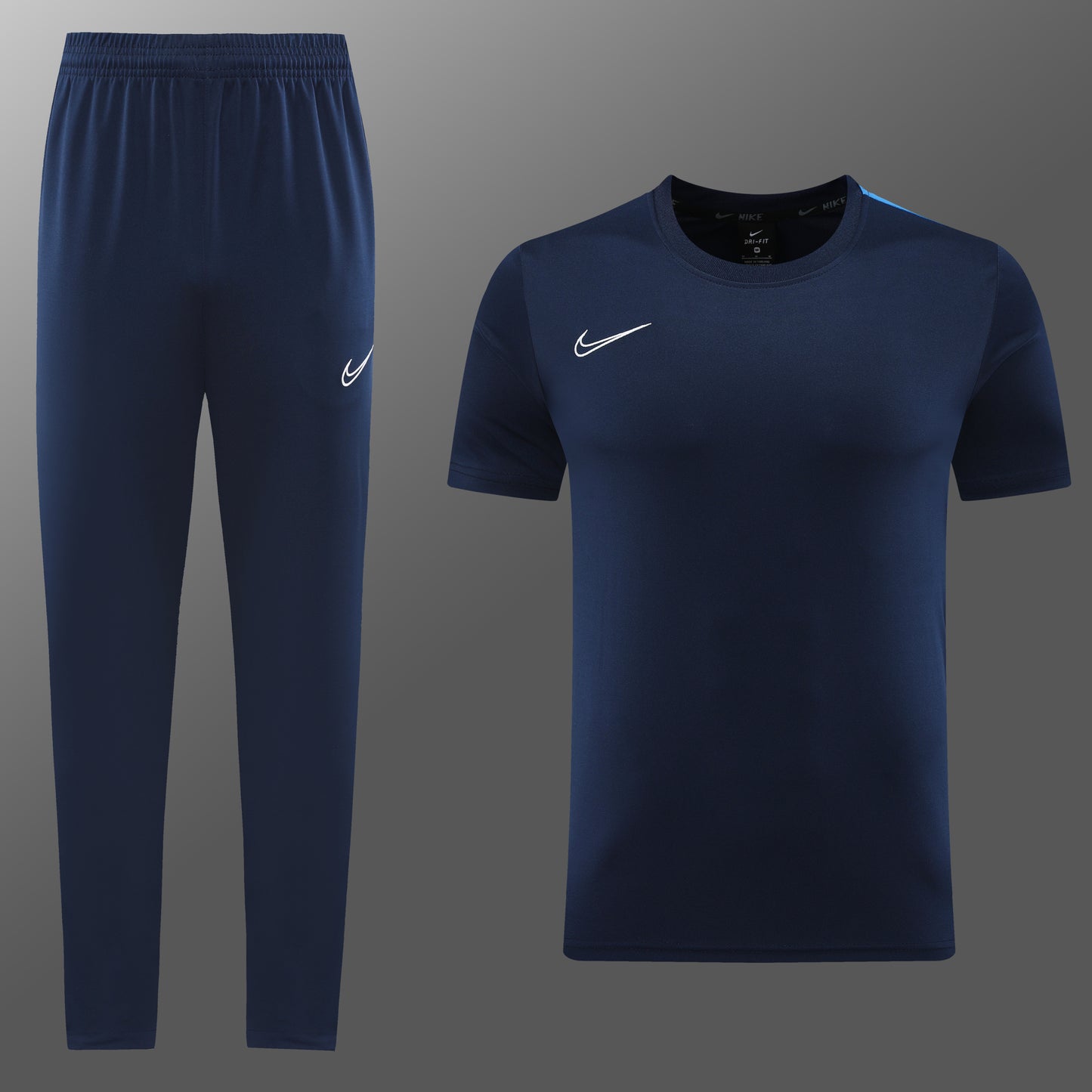 ND02 sapphire blue trousers suit S-2XL