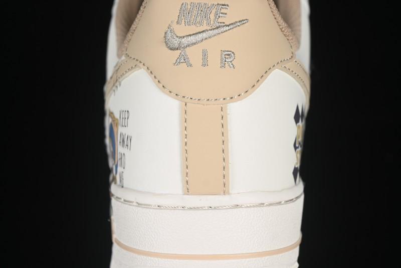 Nike Air Force 1 '07 Low Casual Sneakers with Pop Mart Molly Design - FJ7740-210