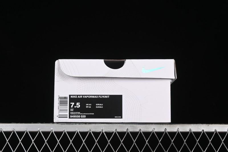 Nike Vapormax Flyknit Breathable Casual Running Shoes with Full-Length Air Cushion - 849558-020