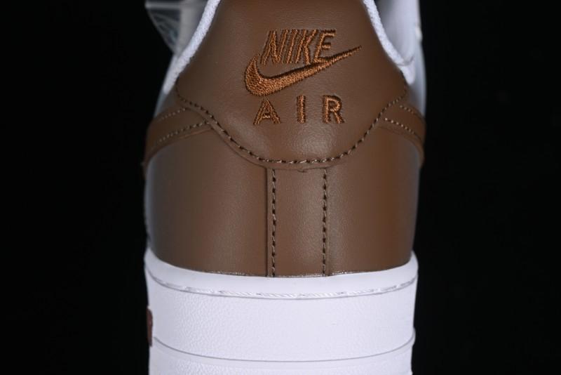 Nike Air Force 1 '07 Low Custom Anime Theme Gradient Brown Swoosh Casual Sneakers - FN0366-103