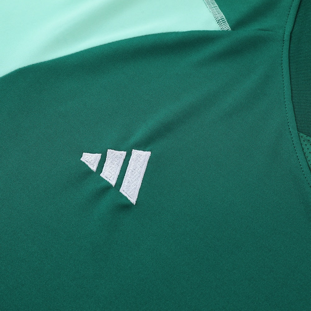 AD03 green shorts suit S-2XL