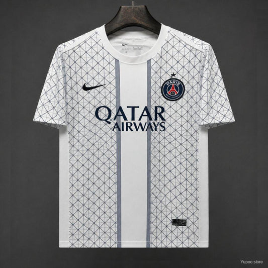 25/26 PSG Paris Saint-Germain Academy Pro Eiffel Tower Lattice Pattern Pre-Match Jersey