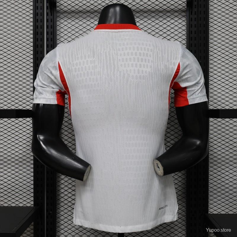 Player Version 2026 Poland Home White  Jersey