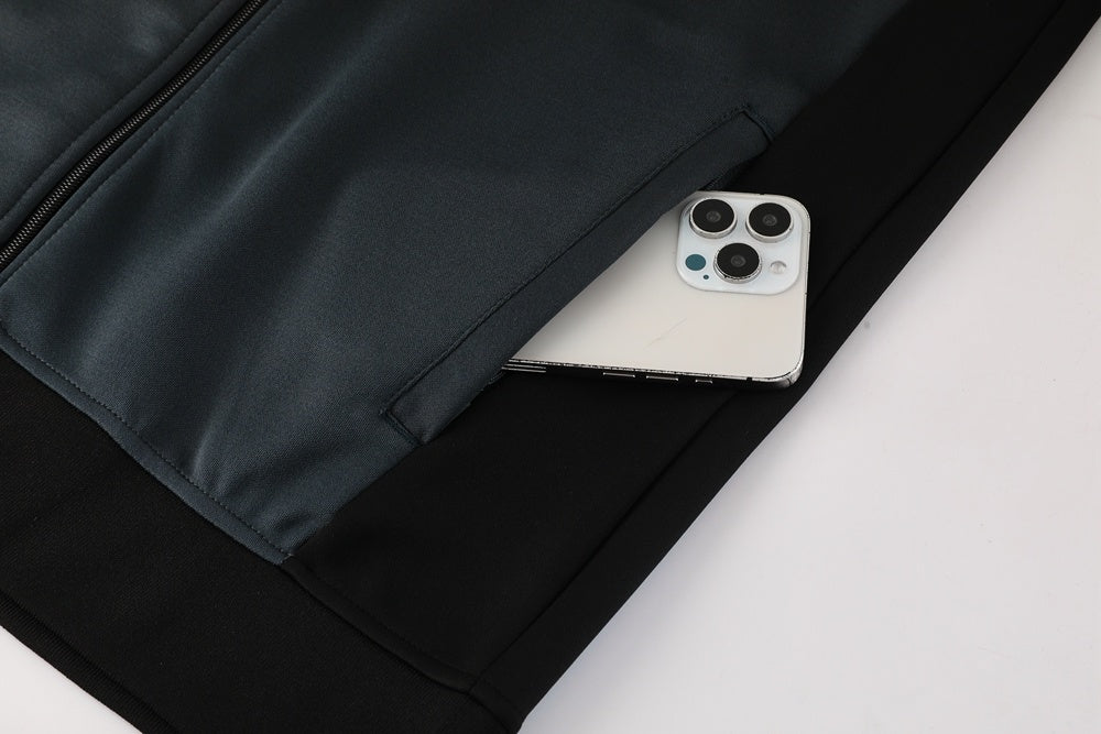AJ23 black and gray suit S-2XL