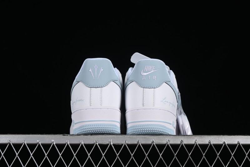 Nike Nocta x Nike Air Force 1 '07 Low "Certified Lover Boy" Ice Blue Classic Low-Top Casual Sneakers - LO1718-061