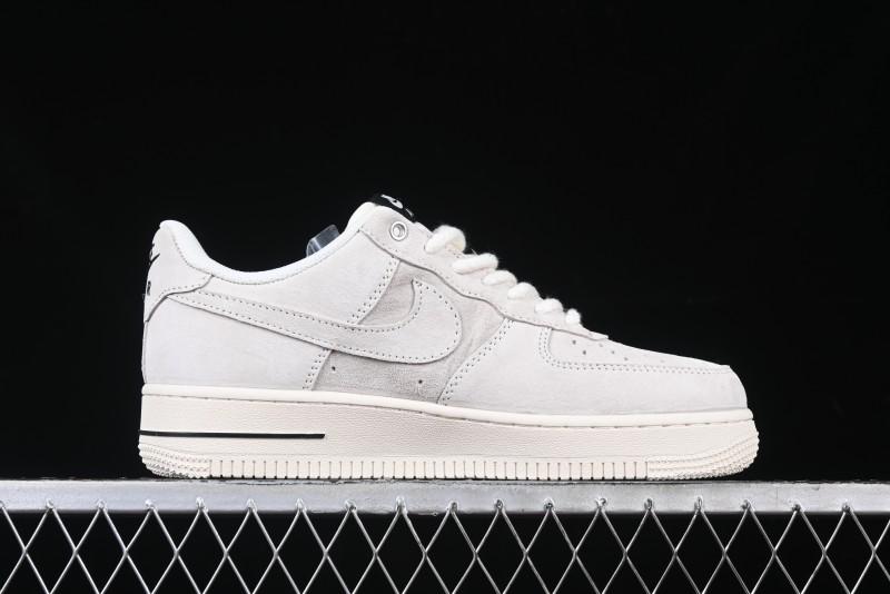 Nike Air Force 1 '07 Low Supreme Champion Collaboration Off-White Mini Swoosh Casual Sneakers - SJ6698-020