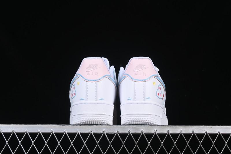 Nike Air Force 1 '07 Low Valentine's Day Limited Edition 2D Hand-Painted Graffiti Lollipop Casual Sneakers - TY0301-111