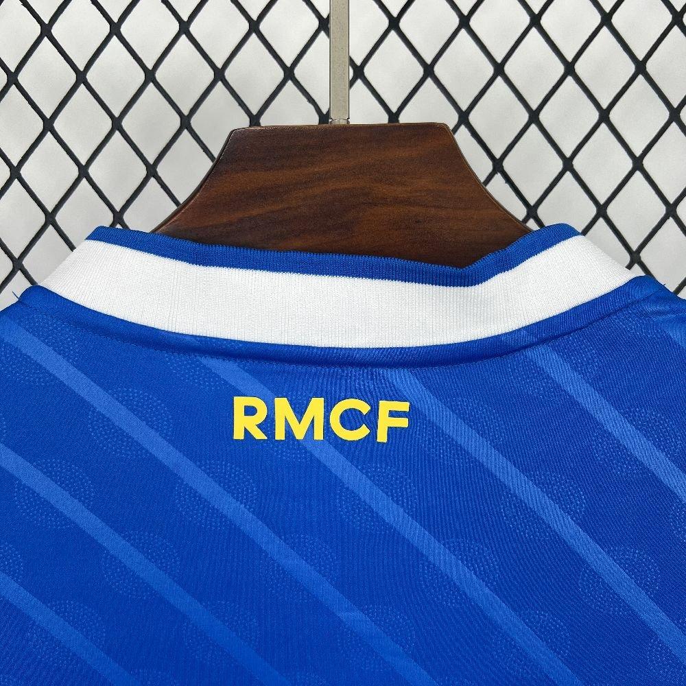 25/26 Real Madrid Third Blue Long Sleeve Jersey
