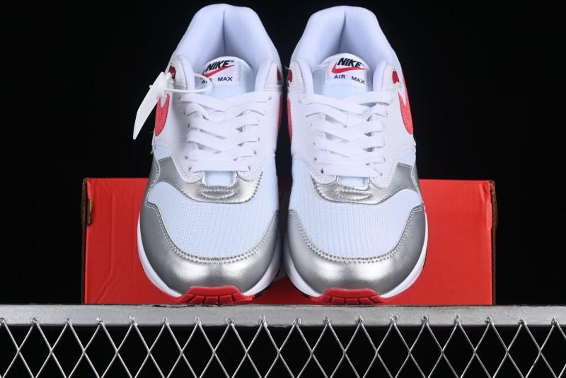 Nike Air Max 1 Retro Running Shoes with Half-Sole Air Cushion - HF7746-100