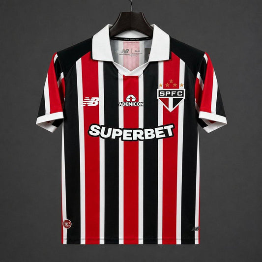 26/27 Sao Paulo Away Jersey With Full Sponsors